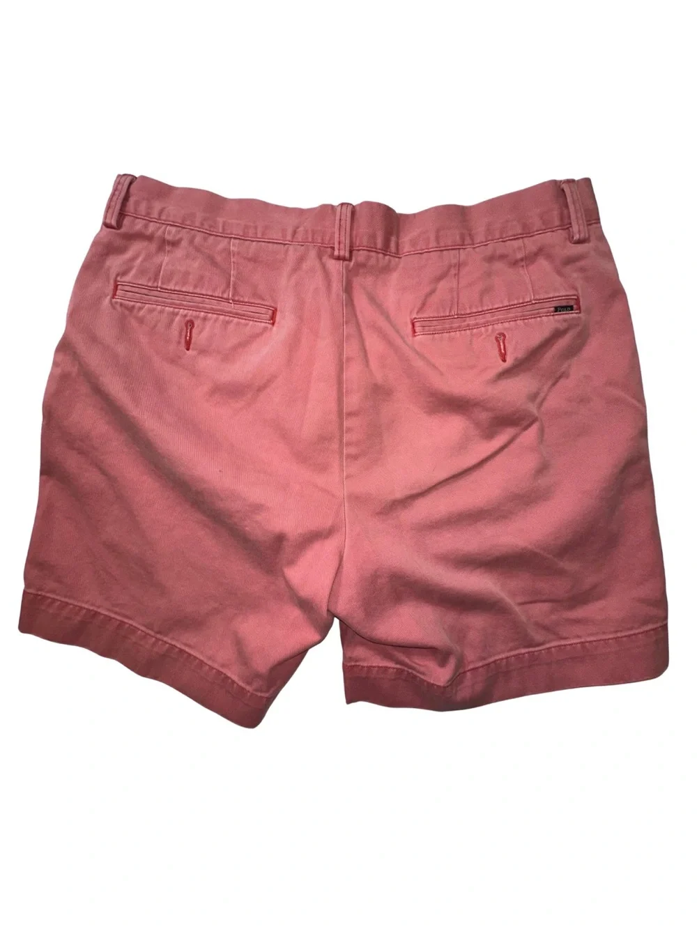 Polo Ralph Lauren Men’s 33 Classic Fit 6” Chino Shorts Salmon Pink Cotton